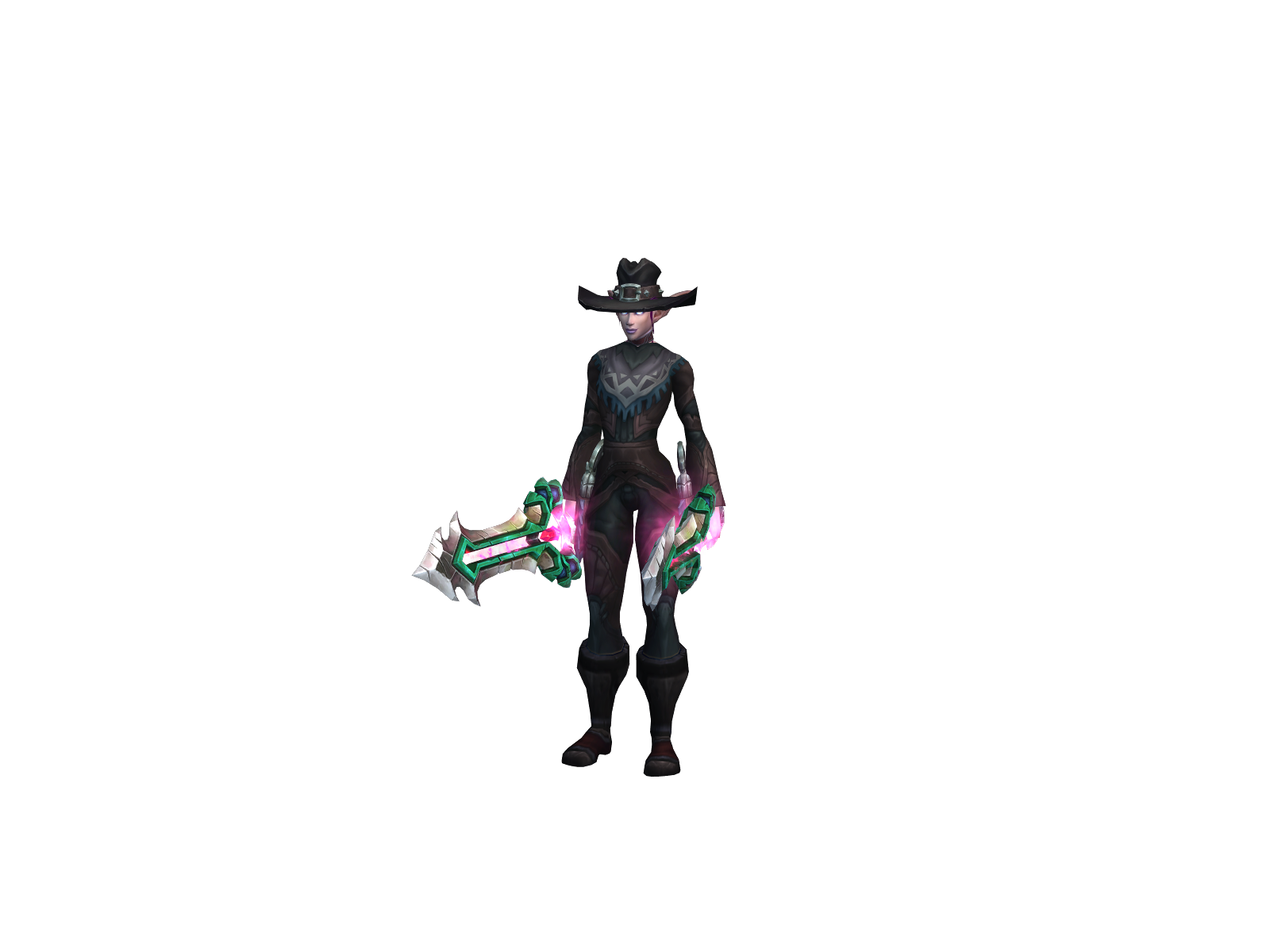 Olivew 3D character render