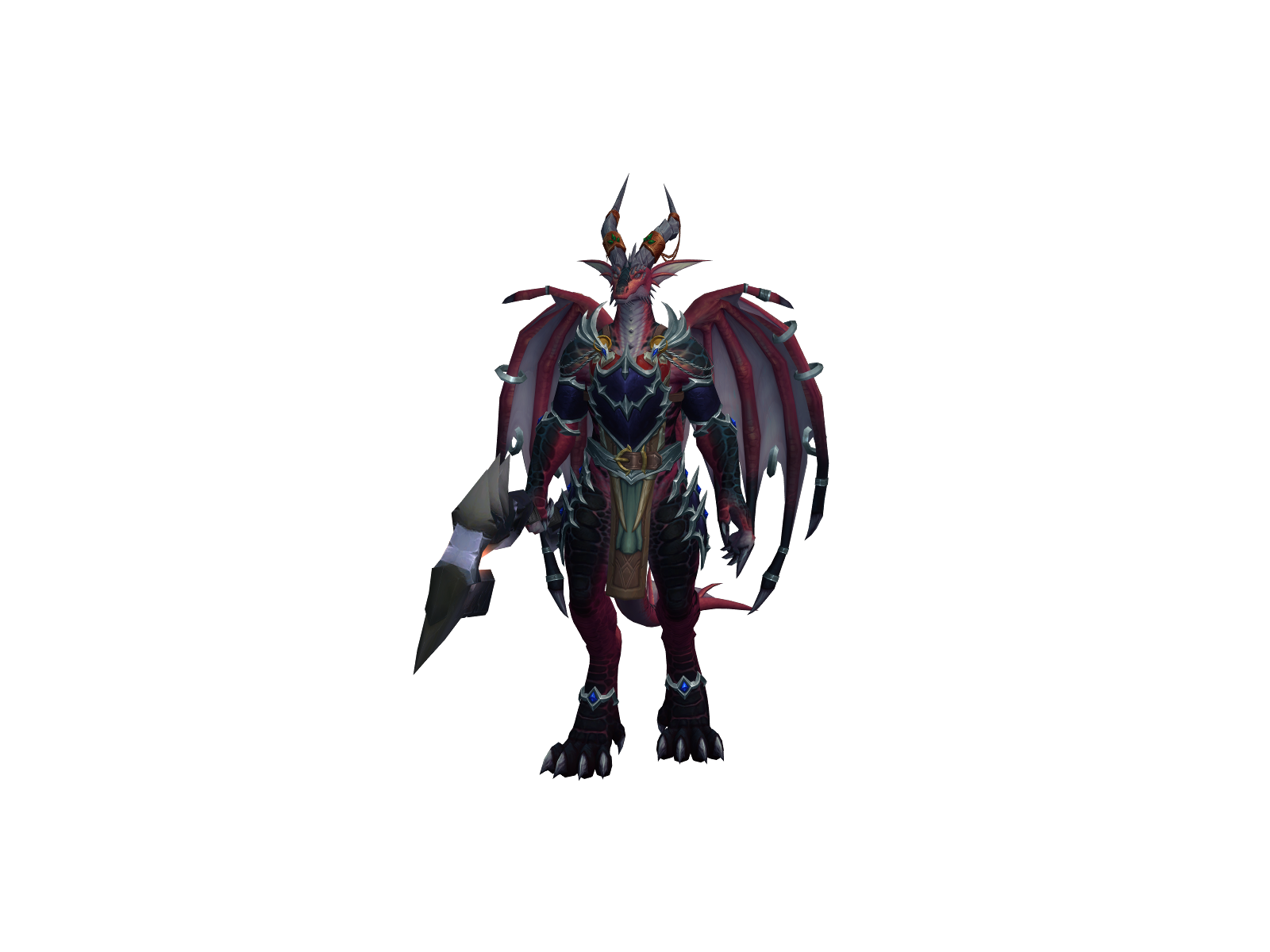 Drâker 3D character render