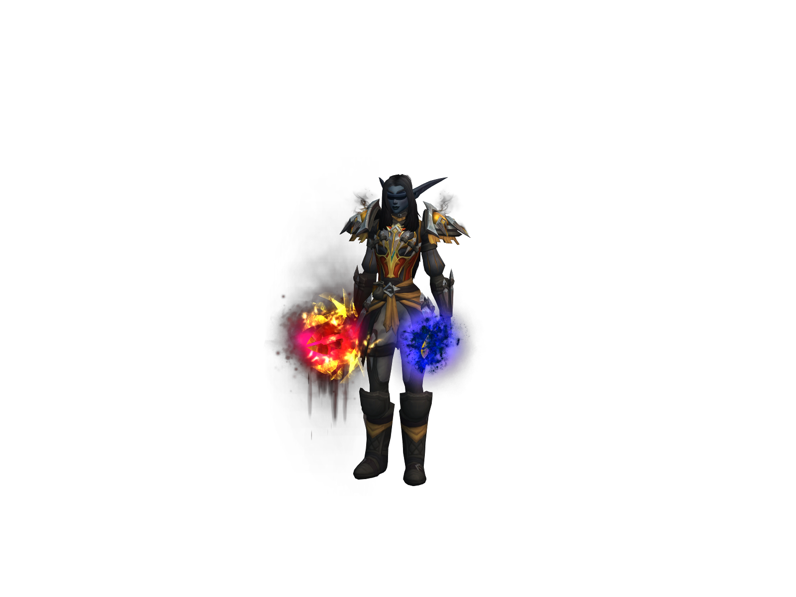 Play 3D character render