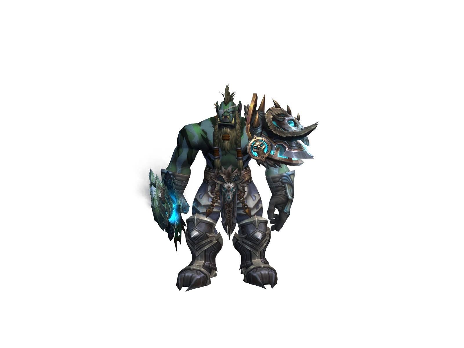 Lôthbrok 3D character render