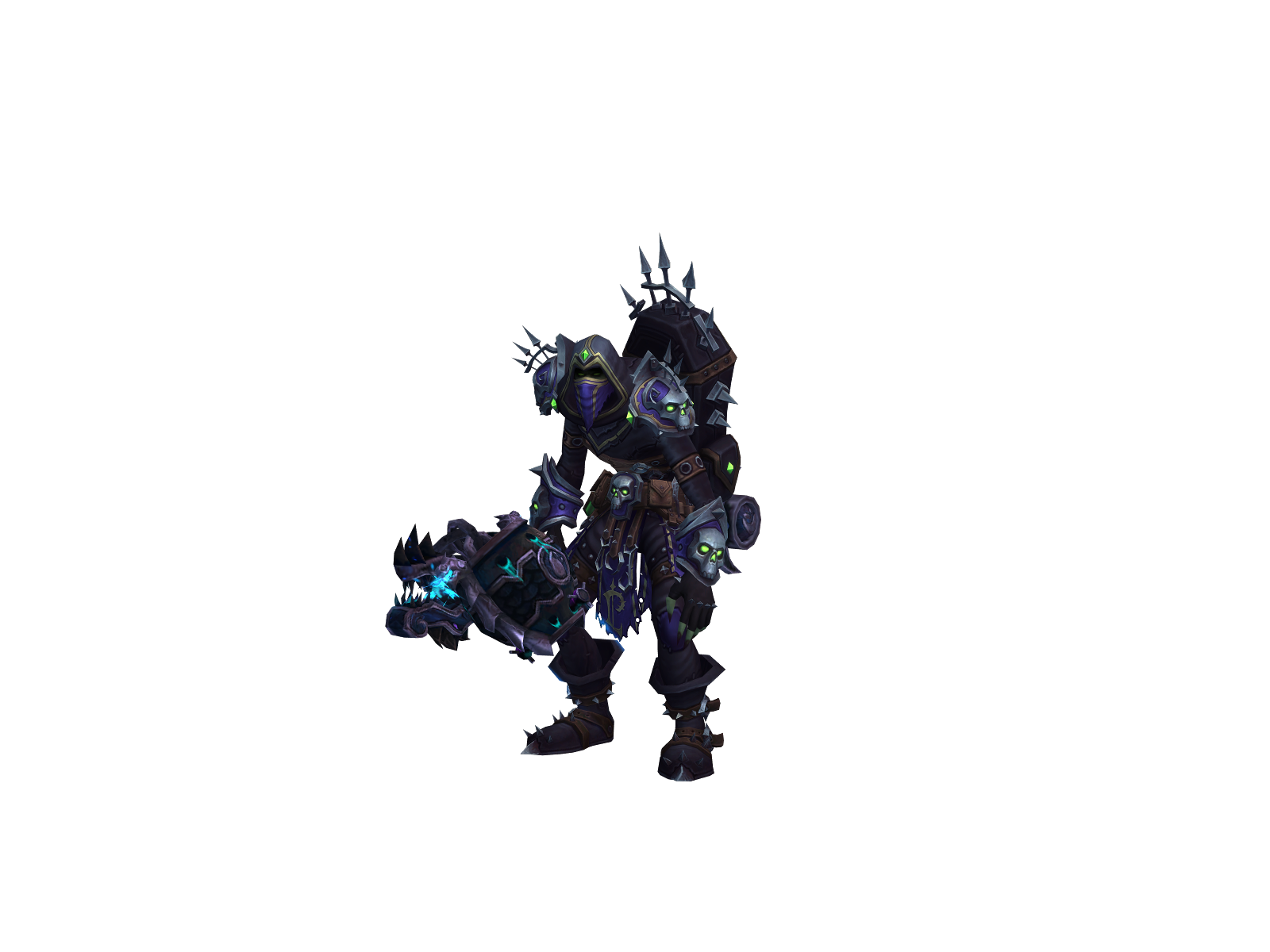Buhur 3D character render