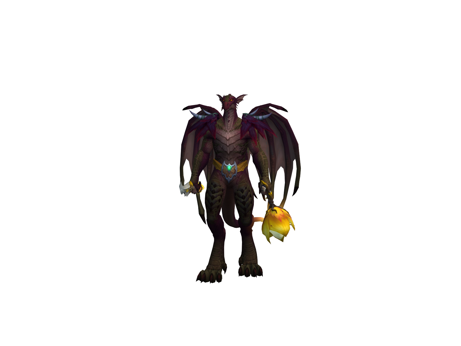 Diggar 3D character render