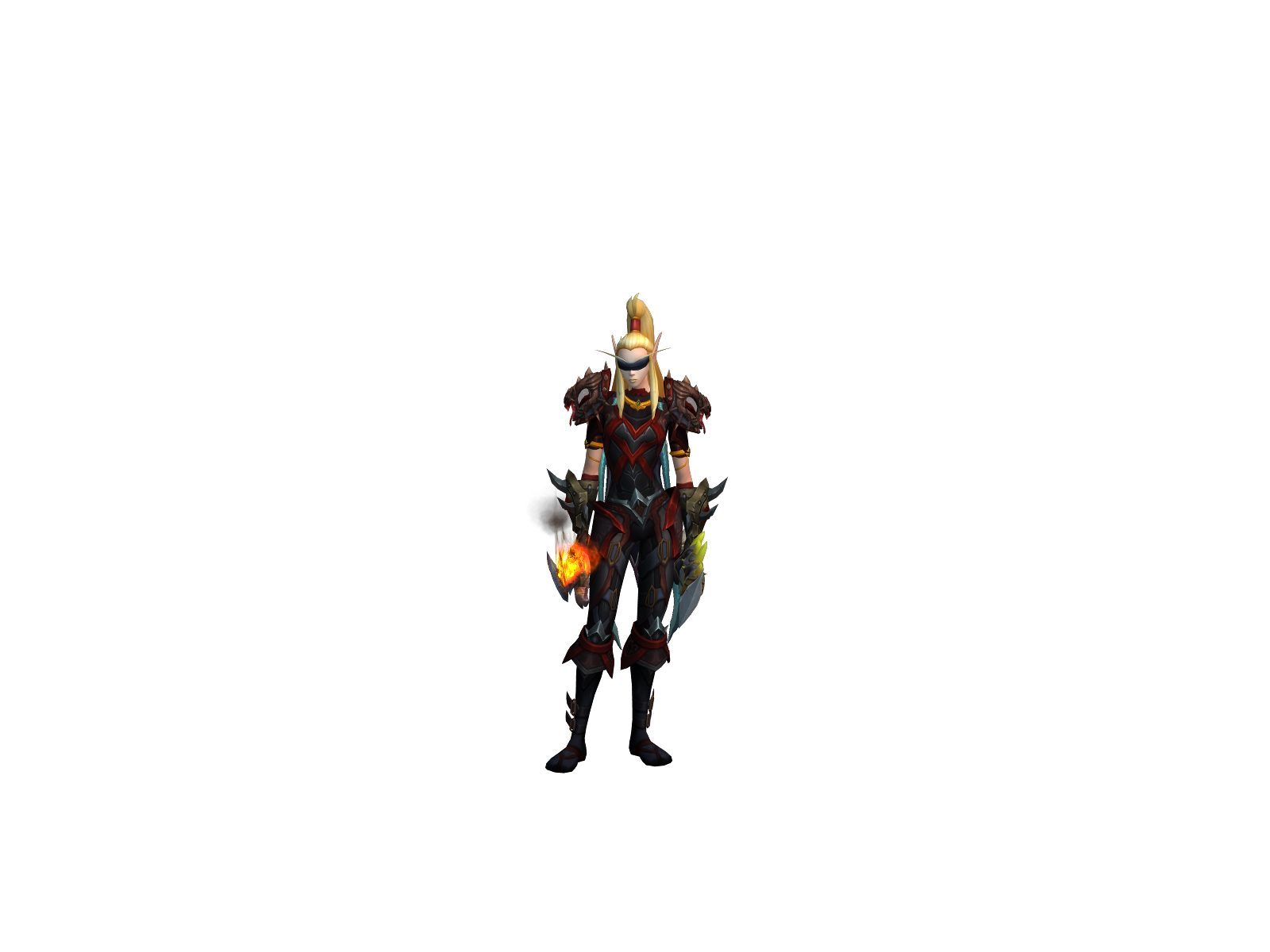 Monstrossity 3D character render