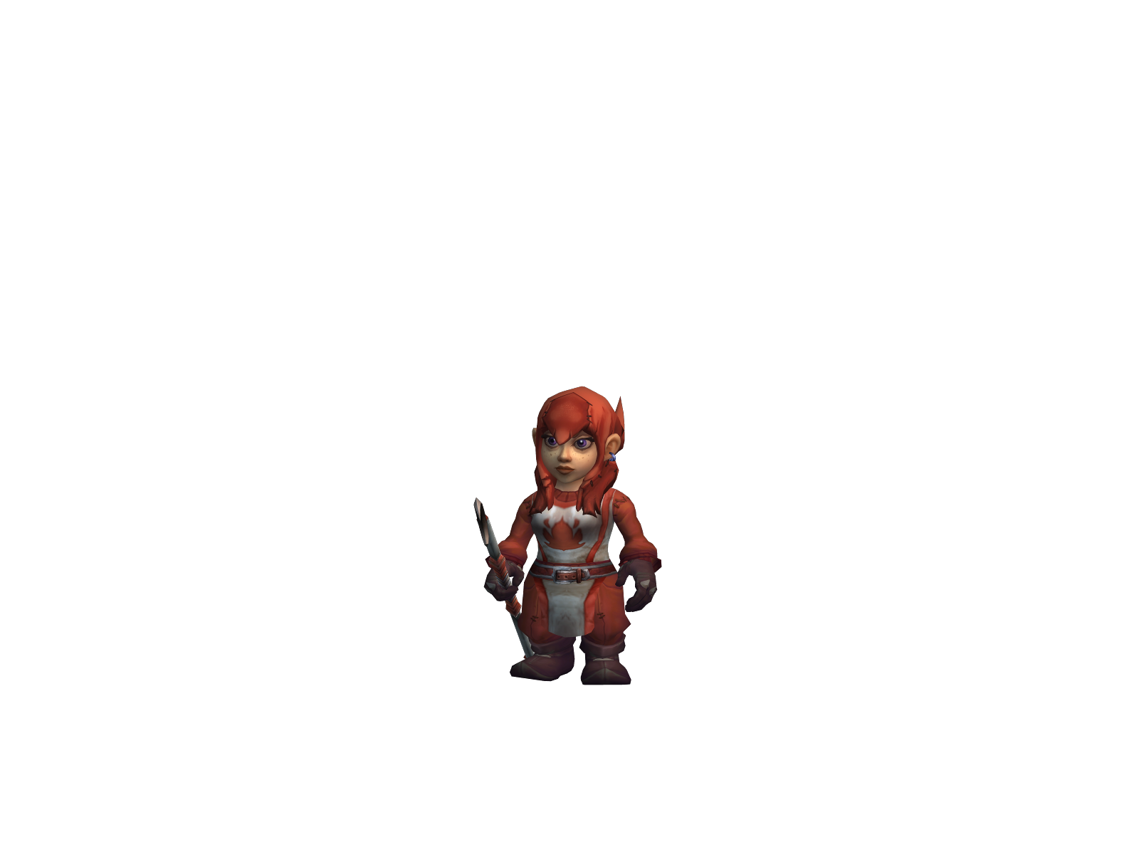 Lilbigmenace 3D character render
