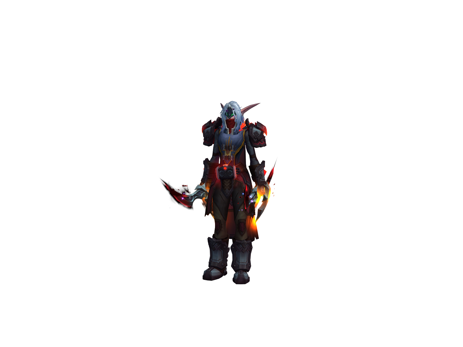 Blódreiná 3D character render