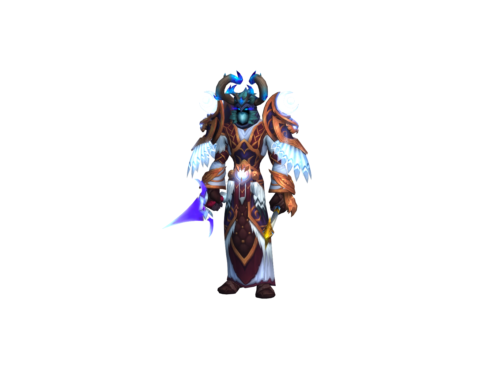 Deusnature 3D character render