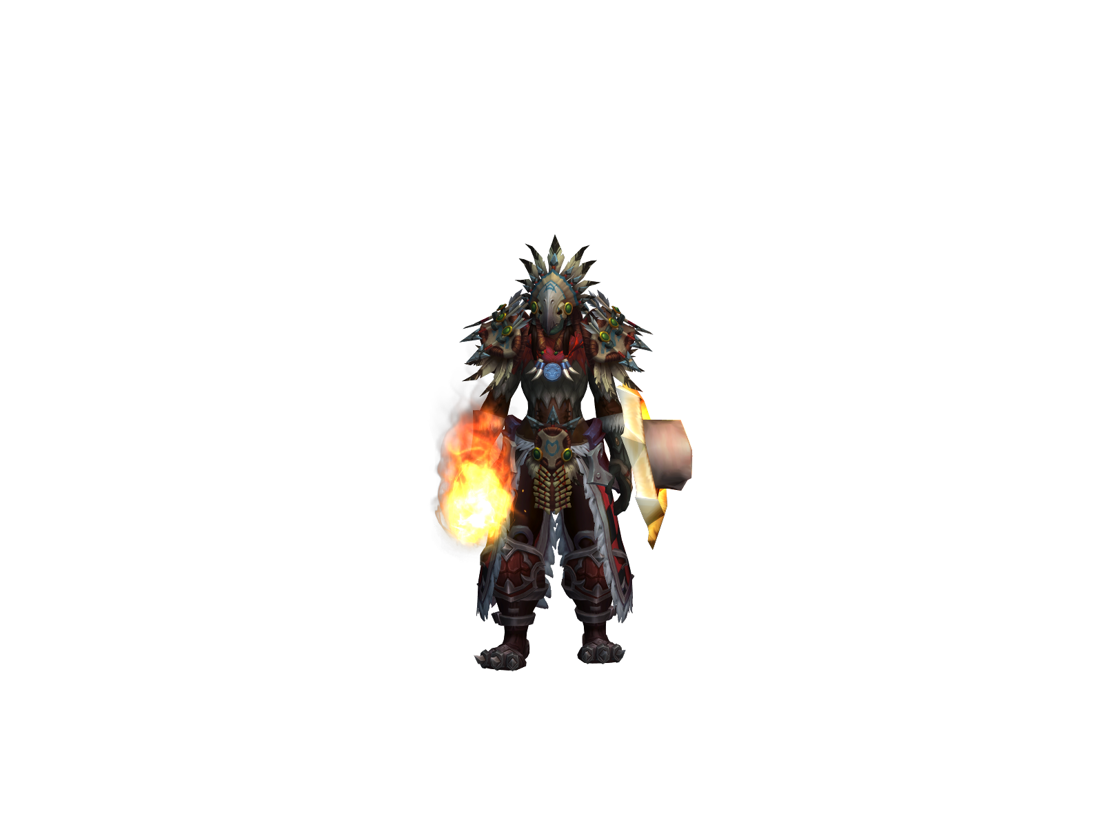 Zídius 3D character render