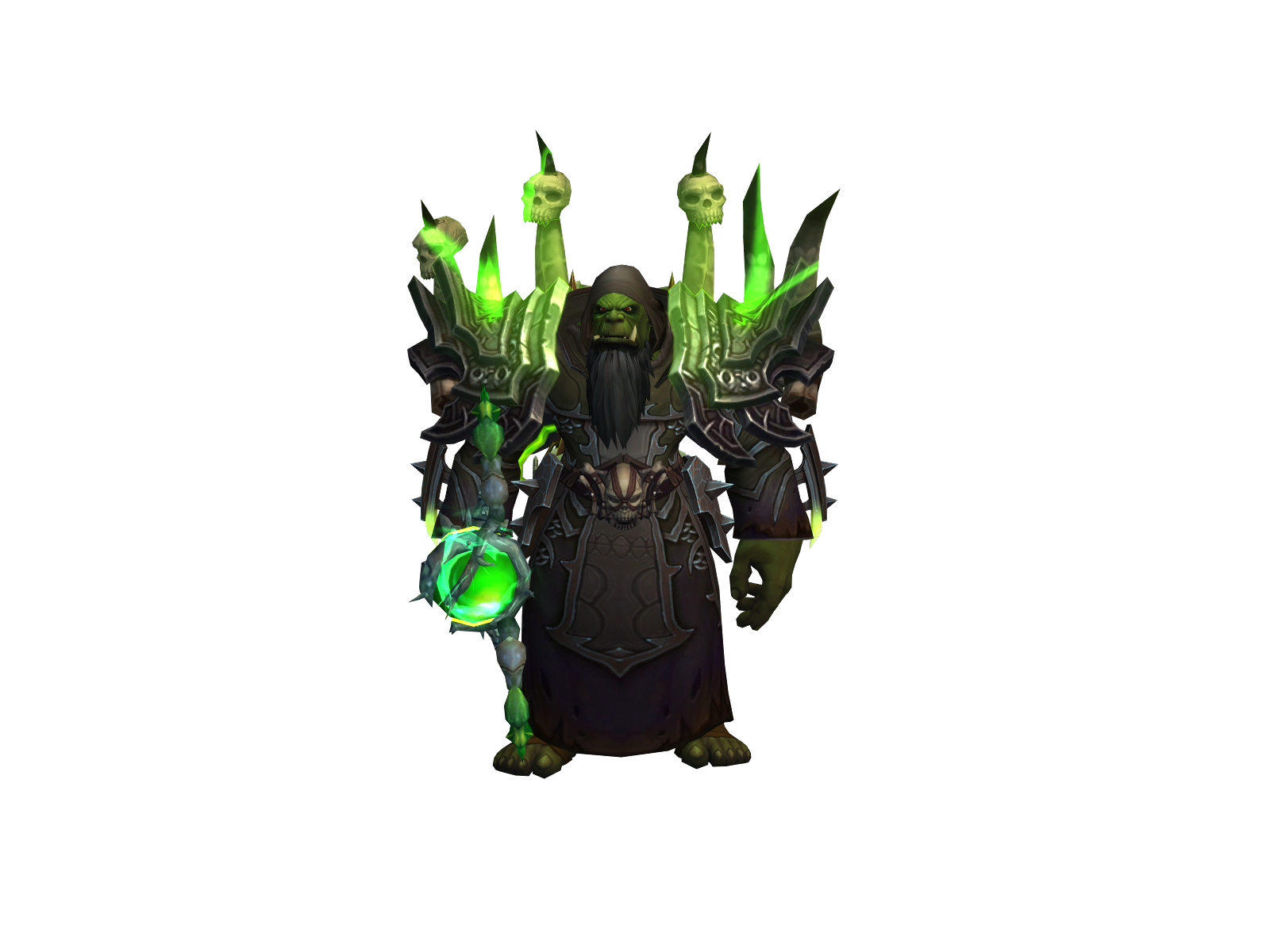 Krorgon 3D character render
