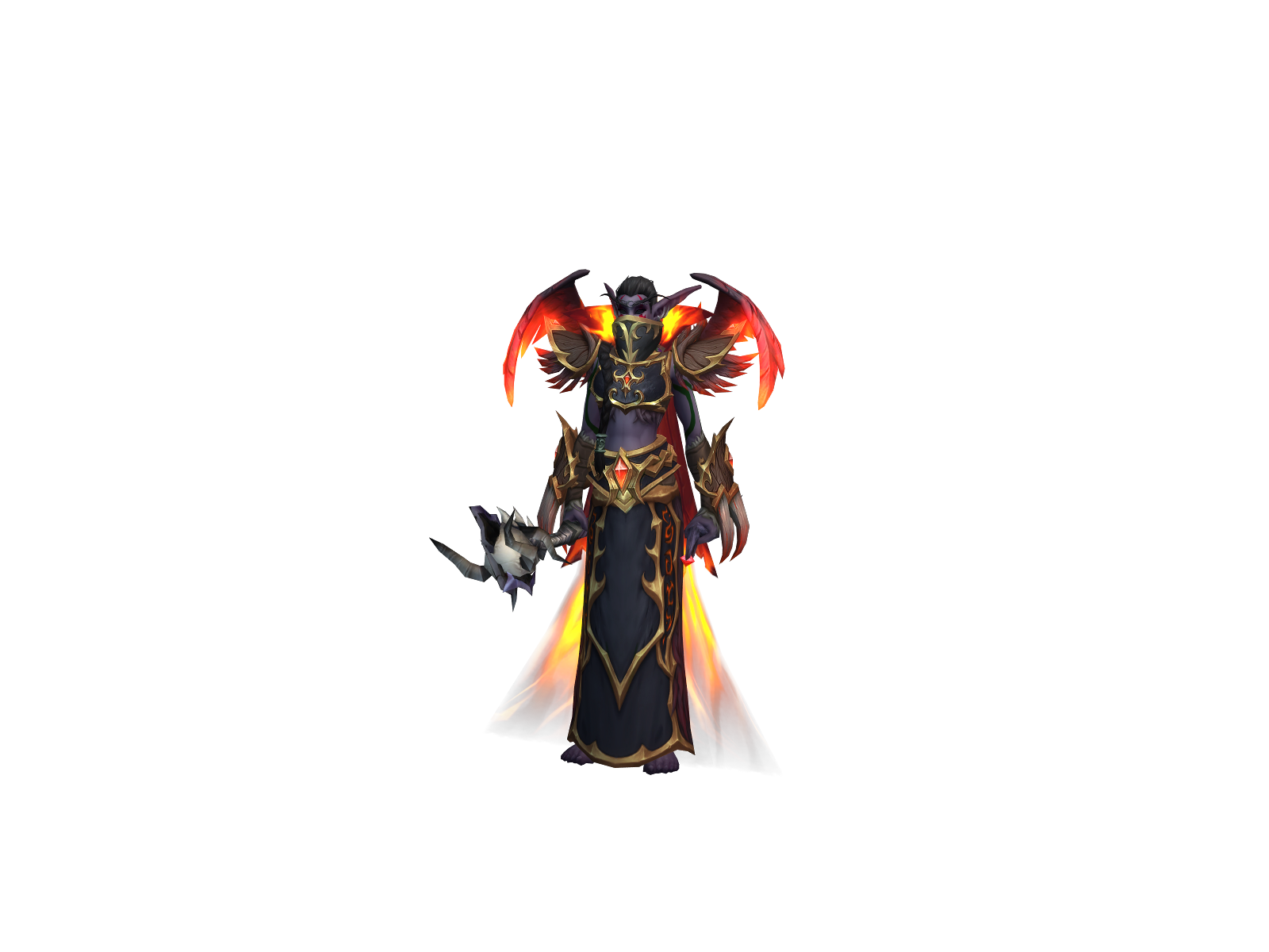 Lunium 3D character render