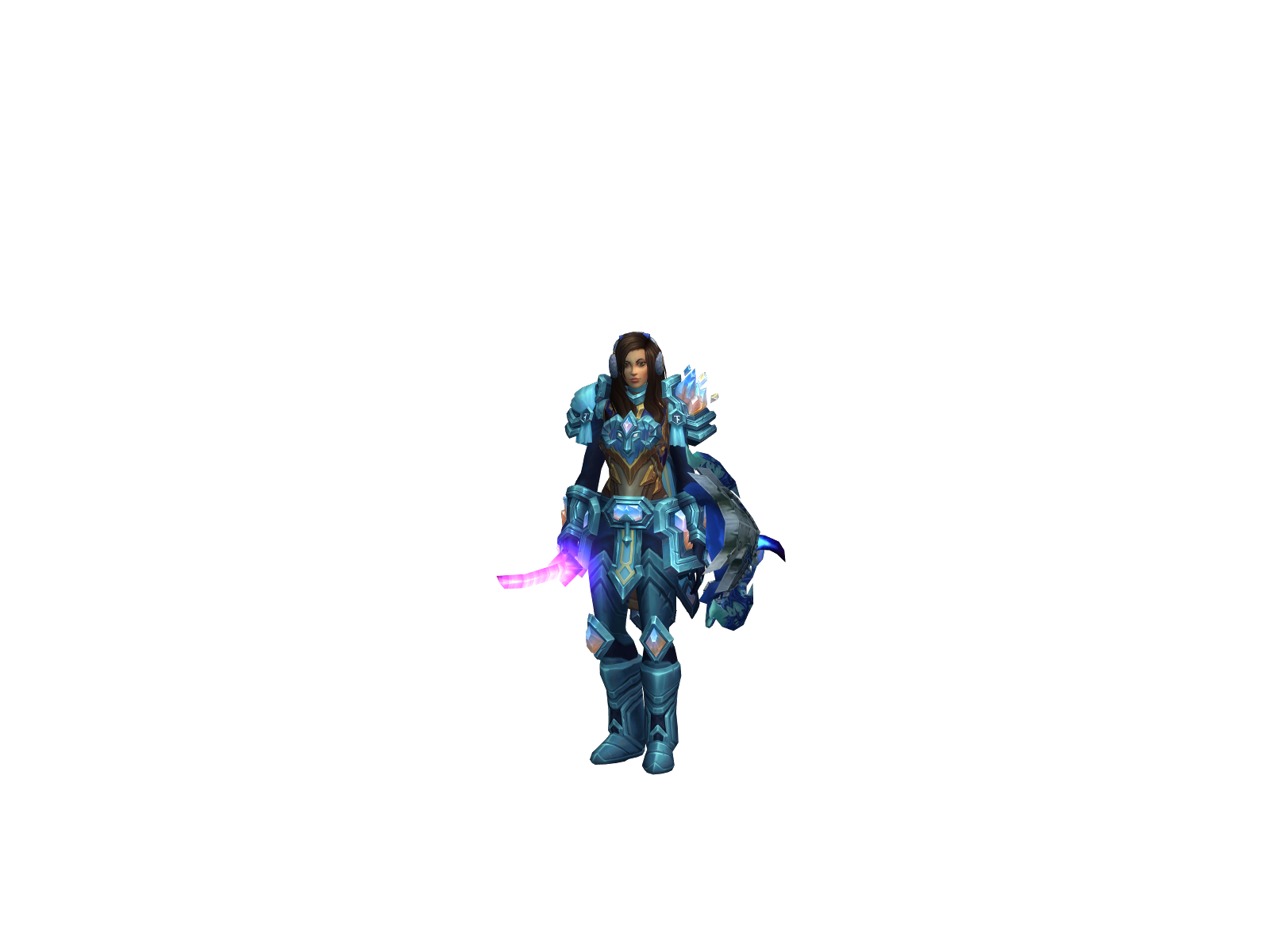 Sancture 3D character render