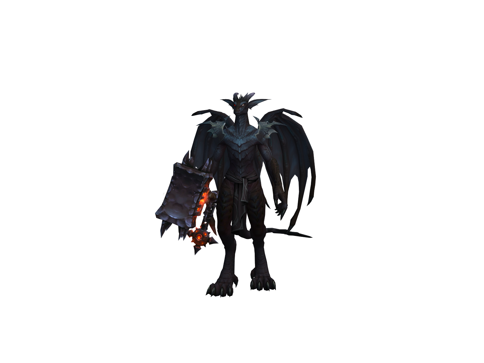 Dorvari 3D character render