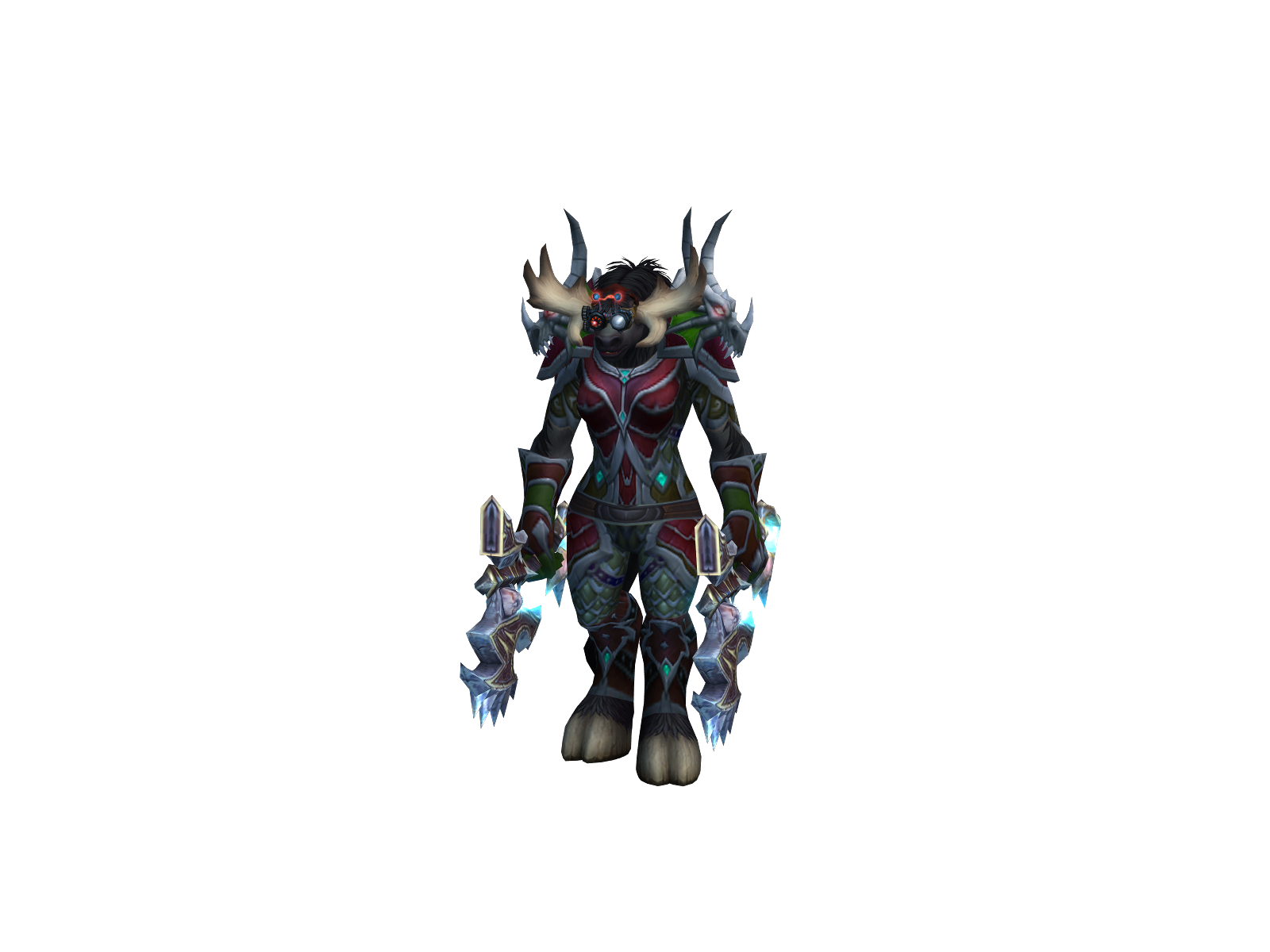 Chavilele 3D character render