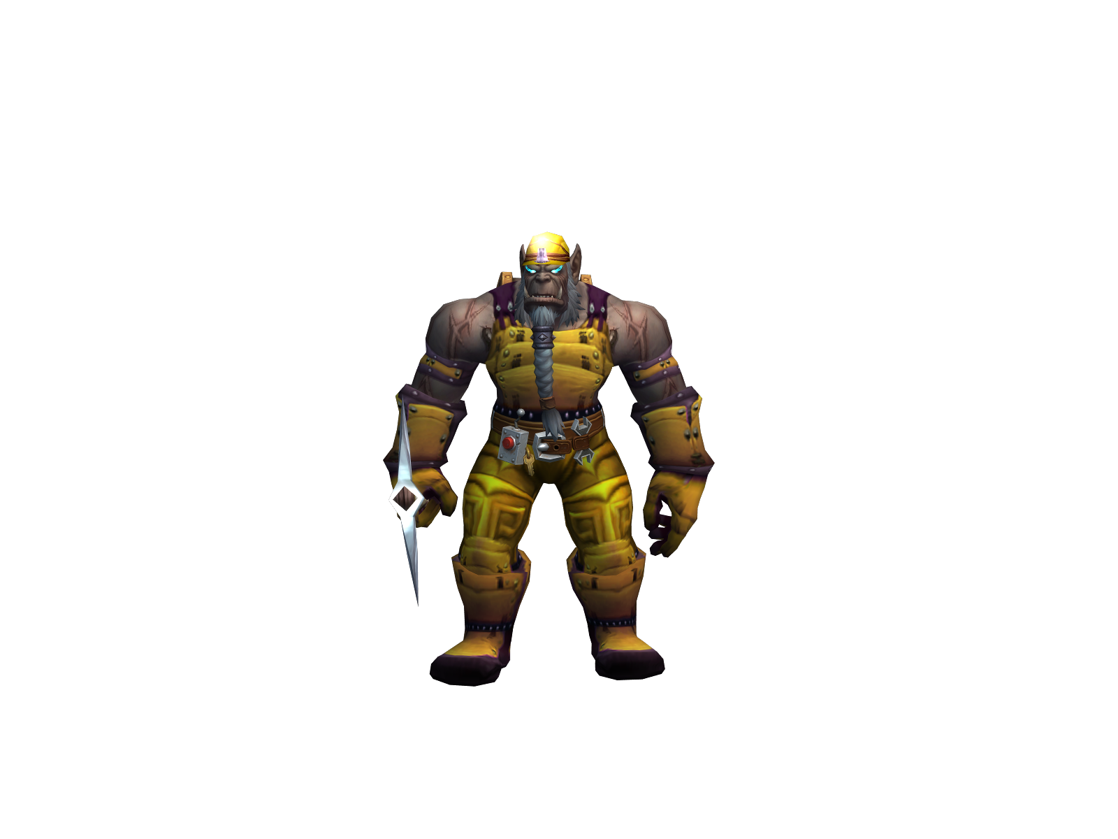 Deadcro 3D character render