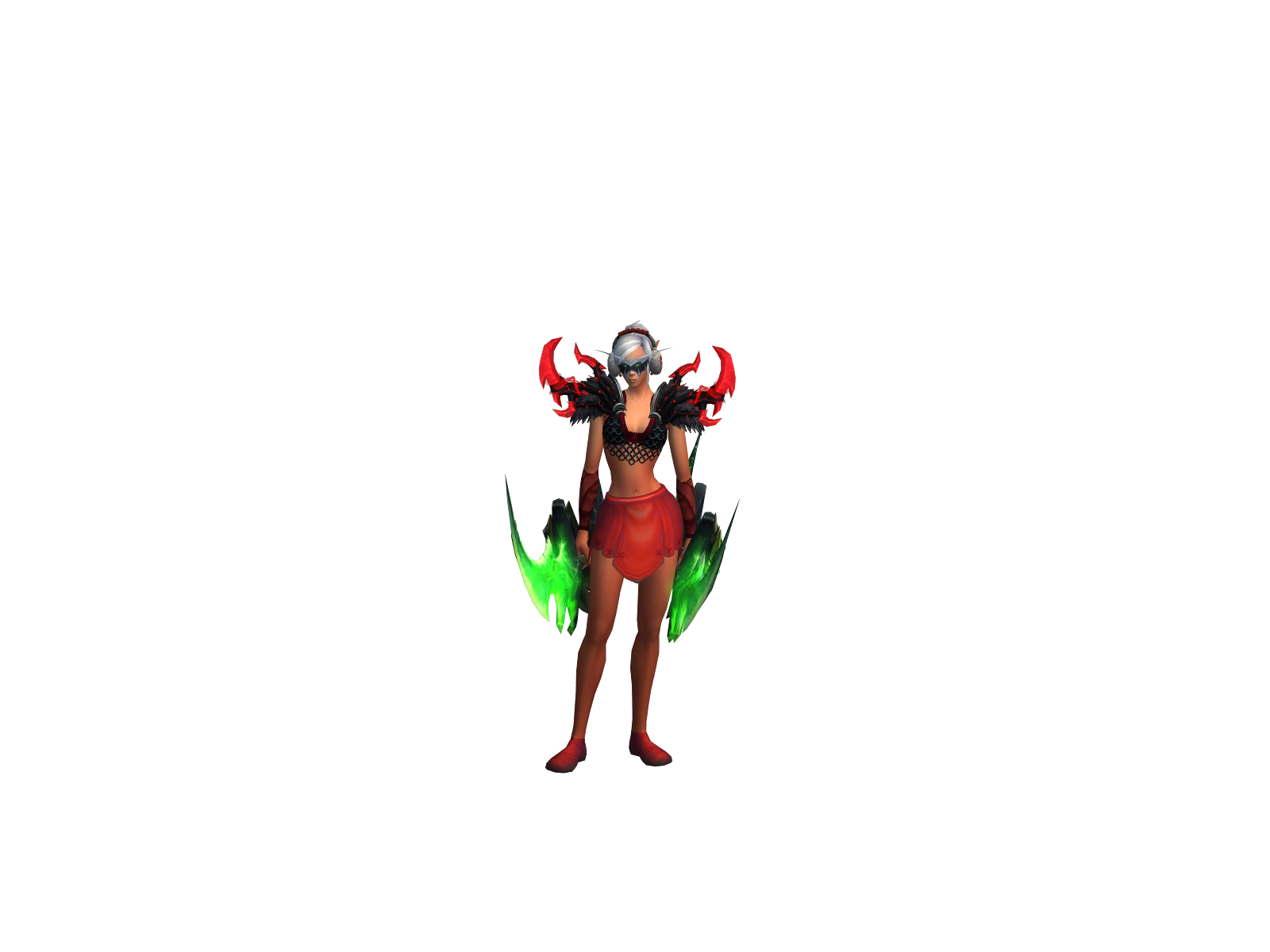 Eviedh 3D character render