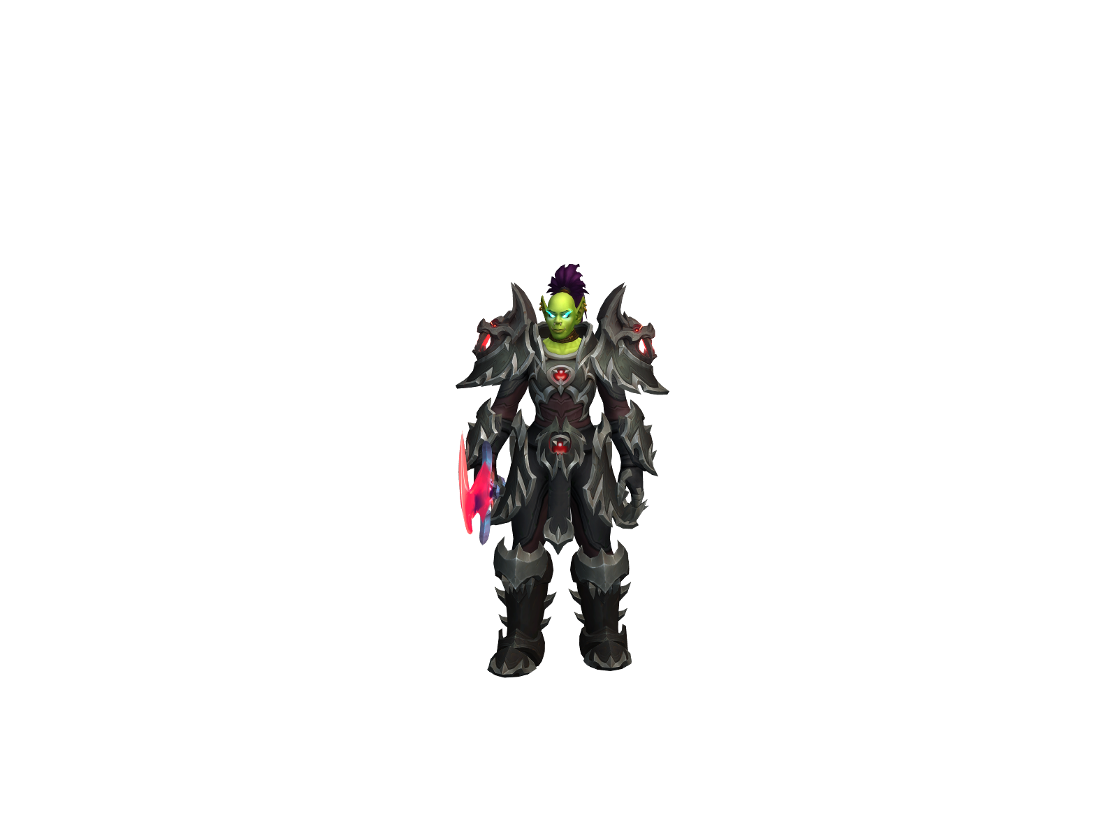 Criptek 3D character render