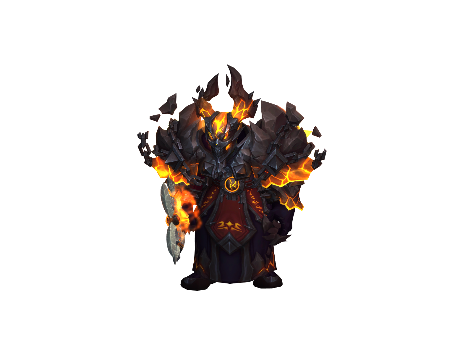 Fraksor 3D character render