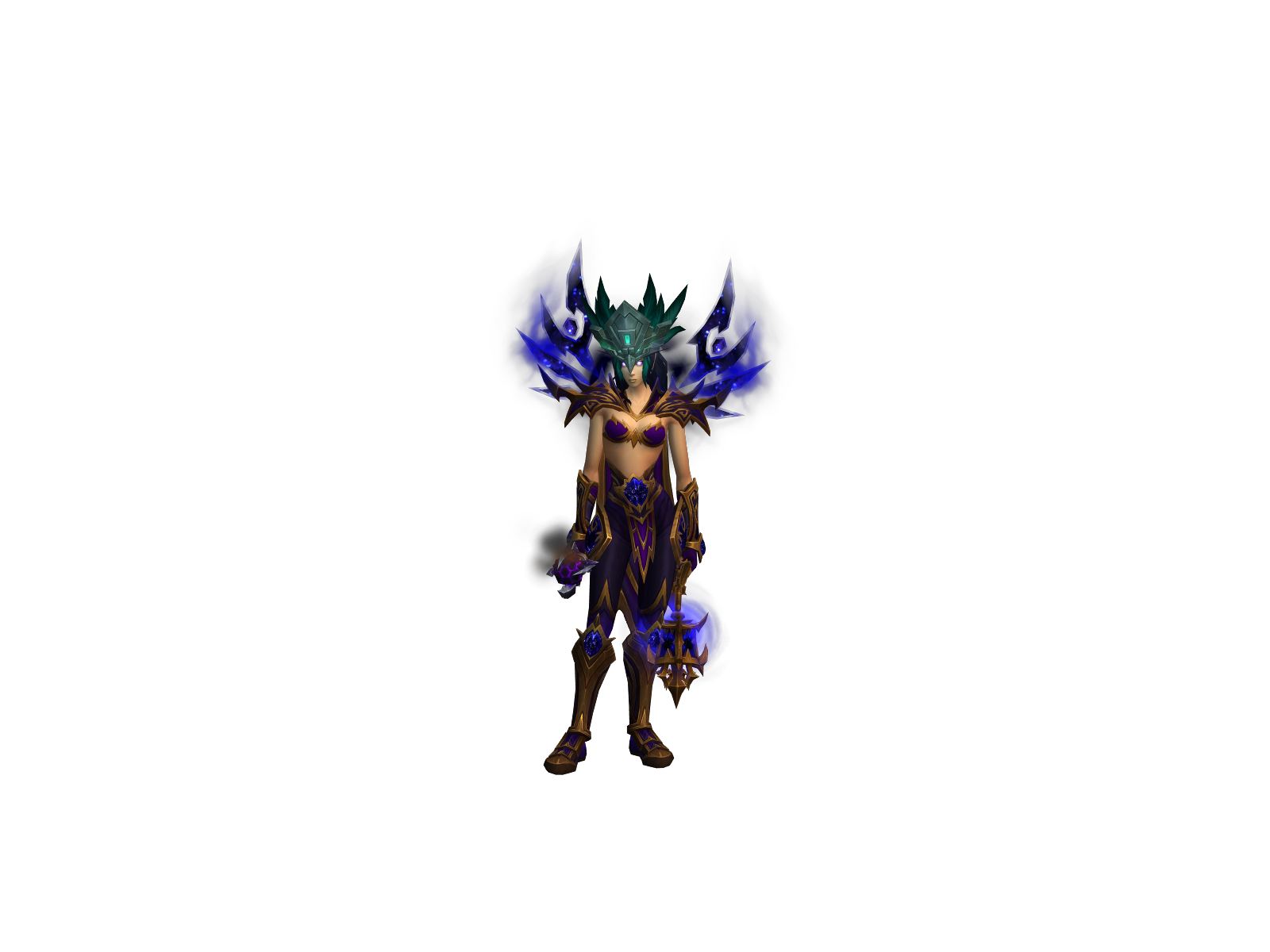 Starless 3D character render