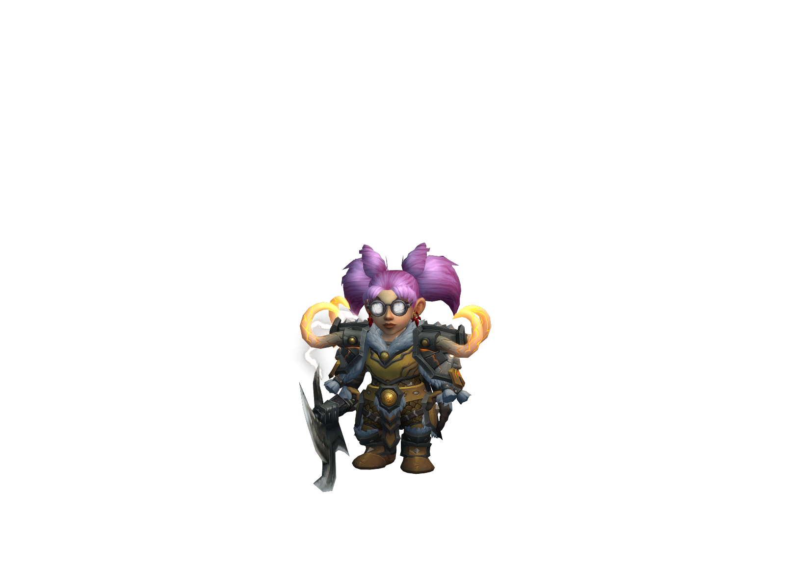Hugewarrio 3D character render