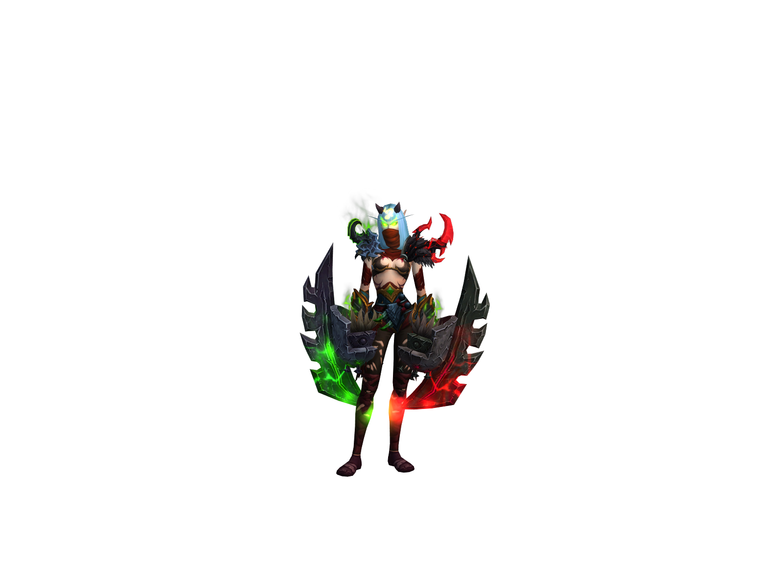 Delythe 3D character render