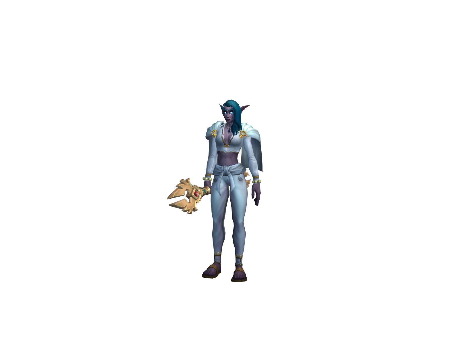 Flòwie 3D character render