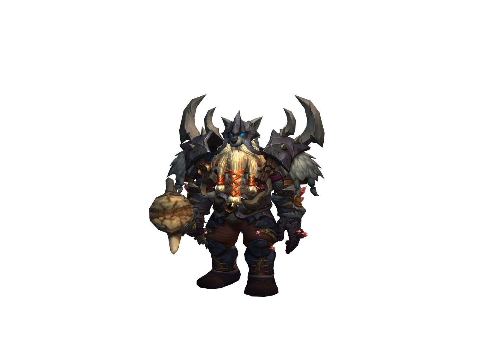 Lukakumb 3D character render