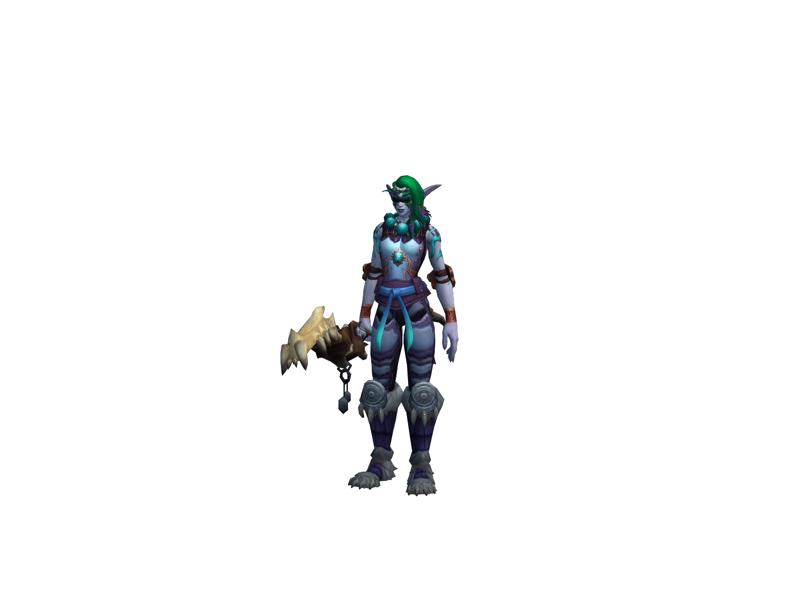 Rylik 3D character render