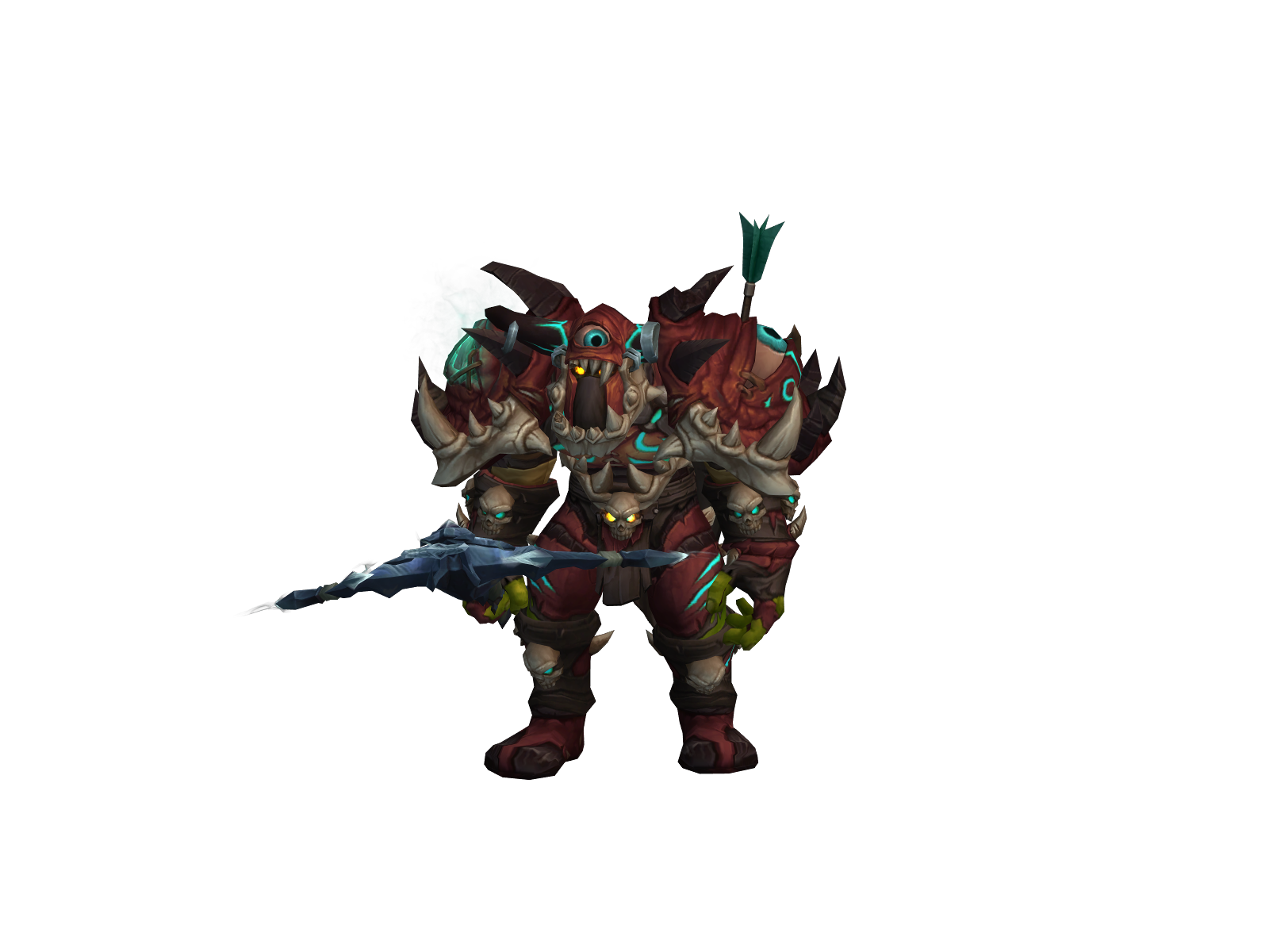 Graxar 3D character render