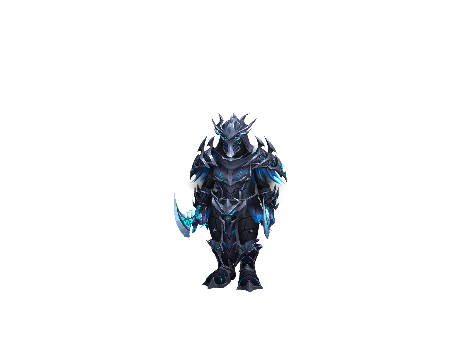 Serog 3D character render