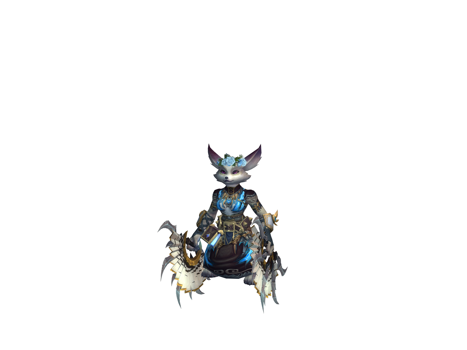 Windbeutel 3D character render