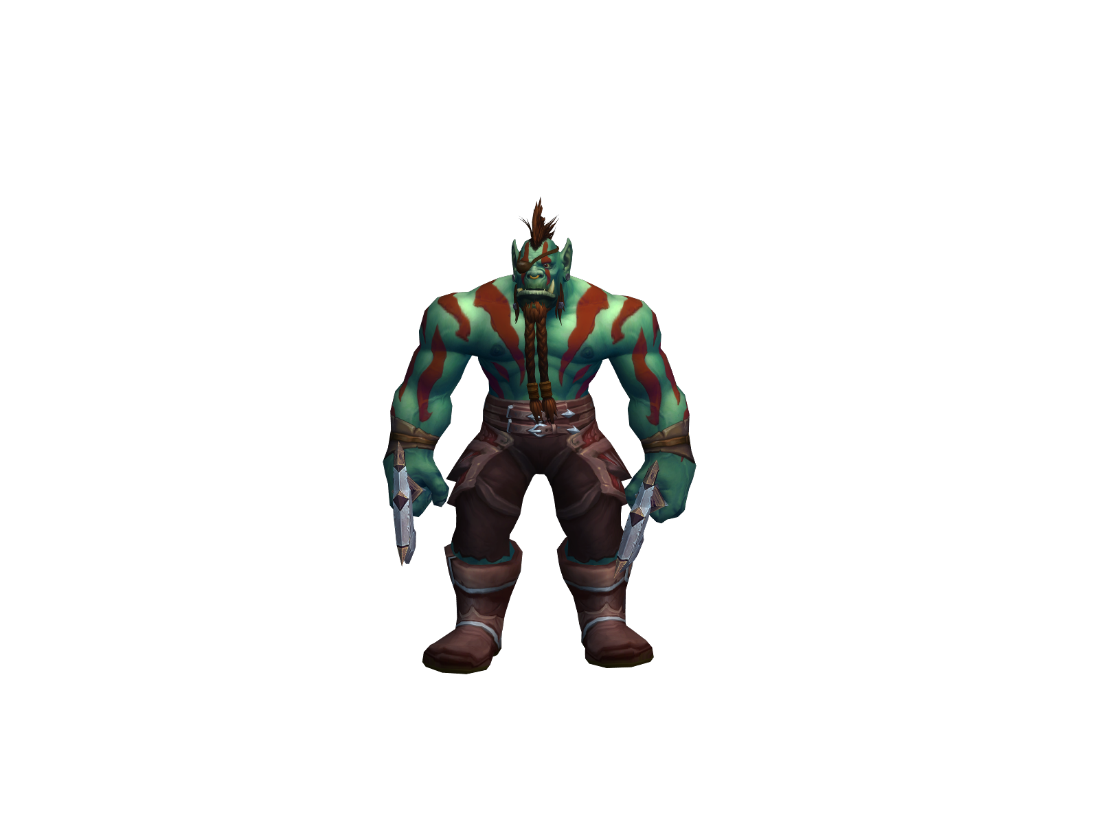 Moafk 3D character render