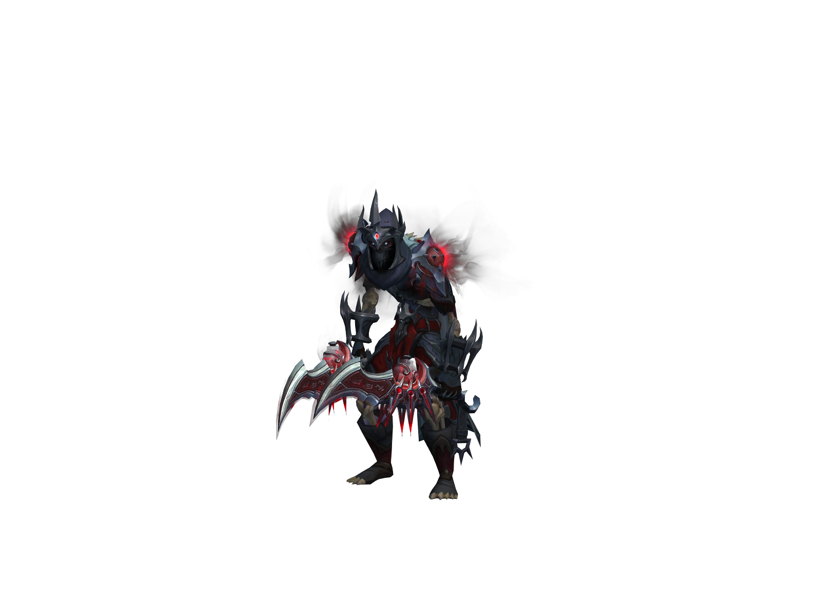 Mummrak 3D character render
