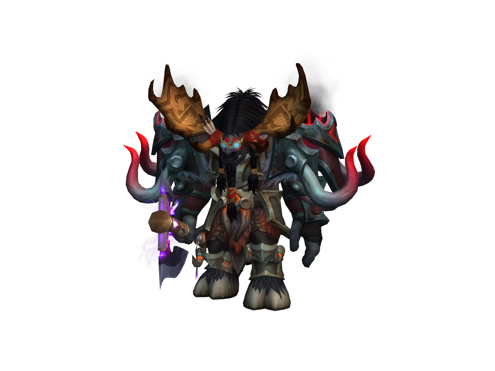 Exekura 3D character render