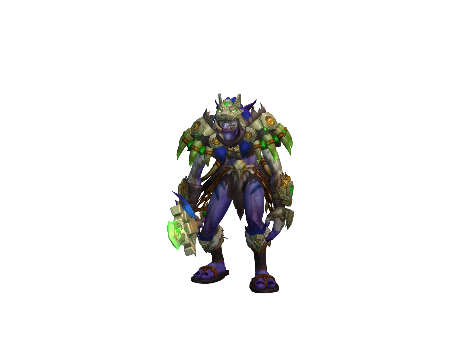 Broleg 3D character render