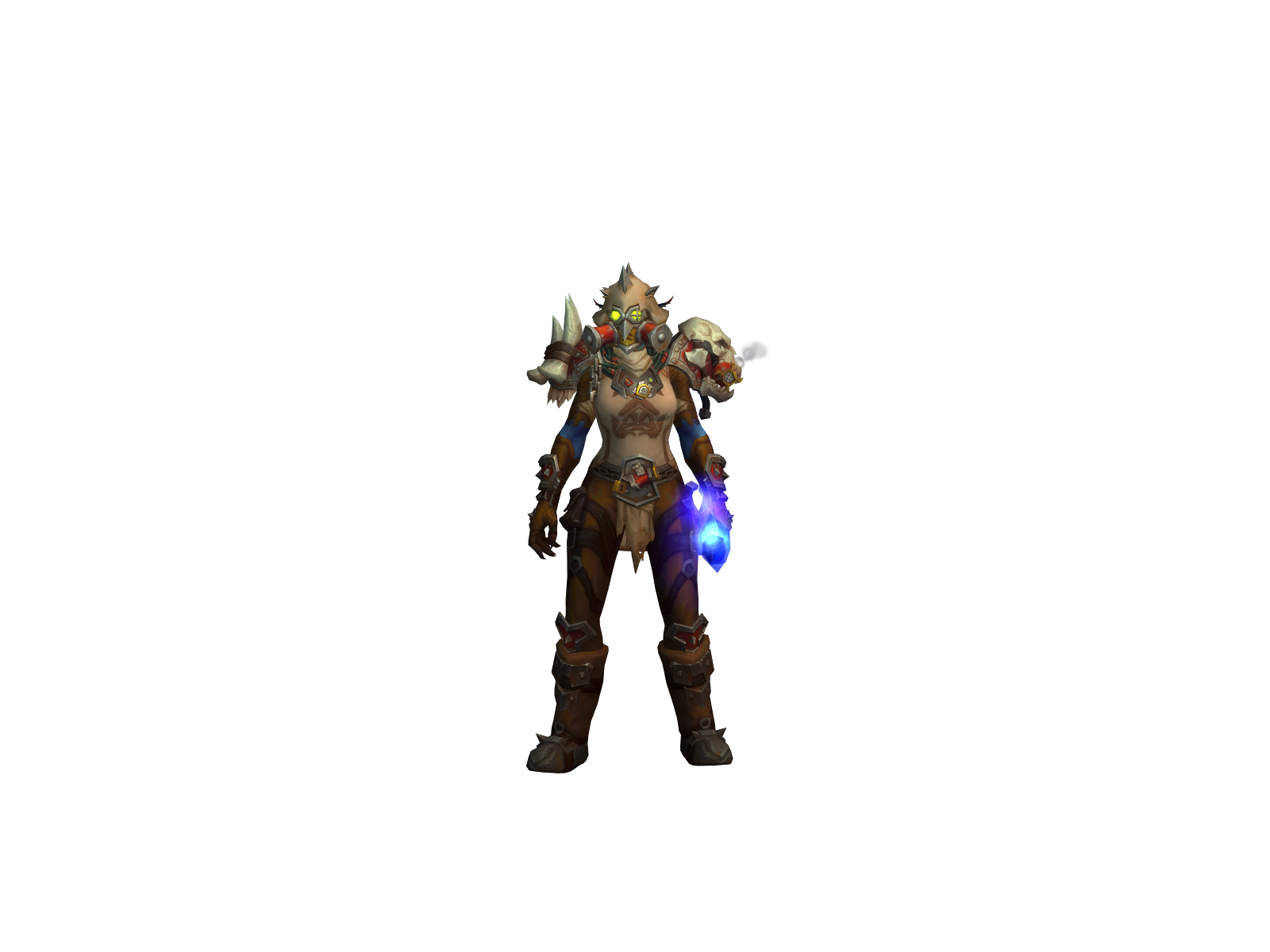 Stormhawk 3D character render