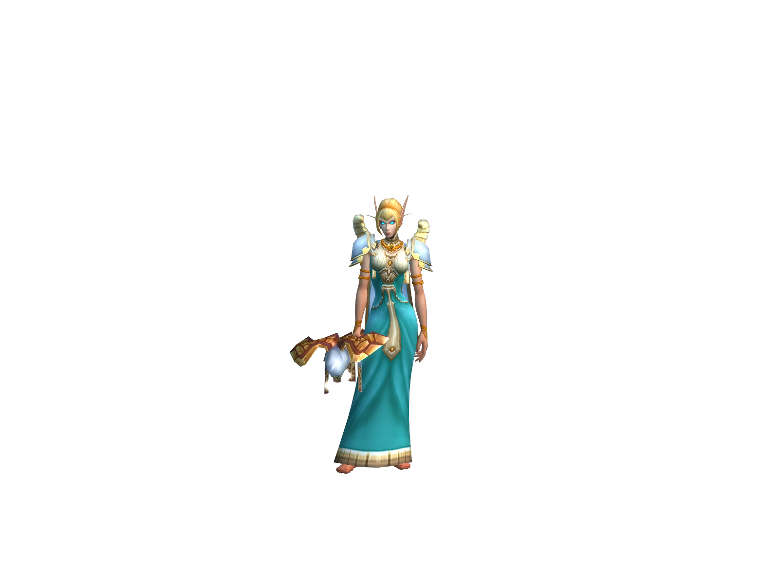 Anais 3D character render
