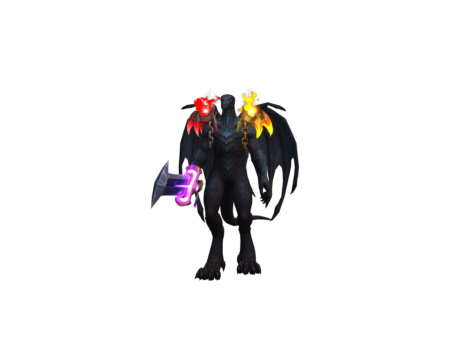 Meny 3D character render
