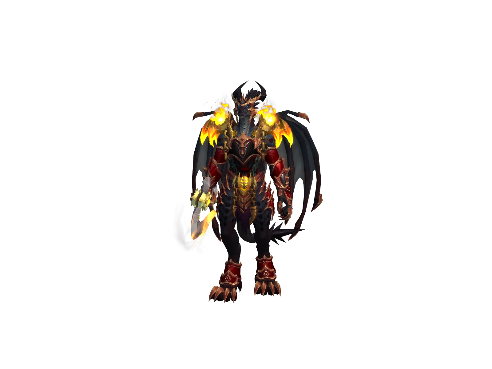 Lohkiärme 3D character render