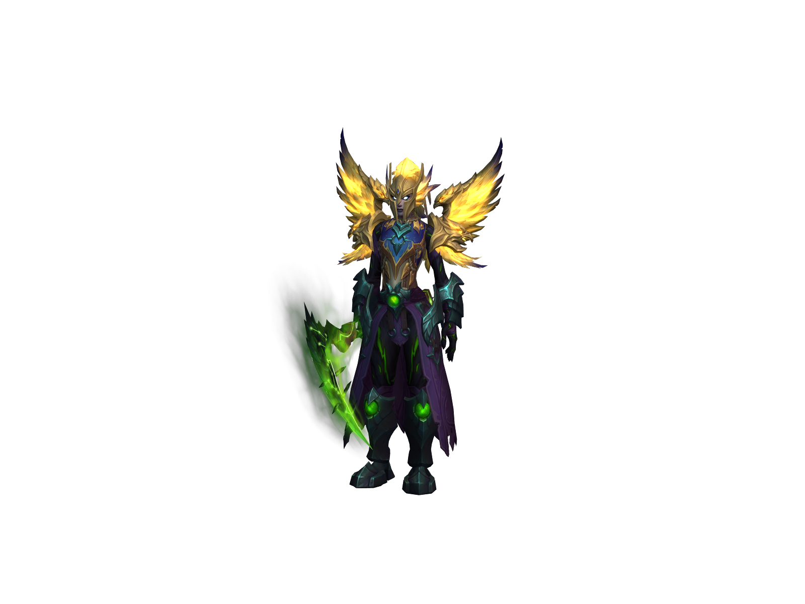Angelikaki 3D character render