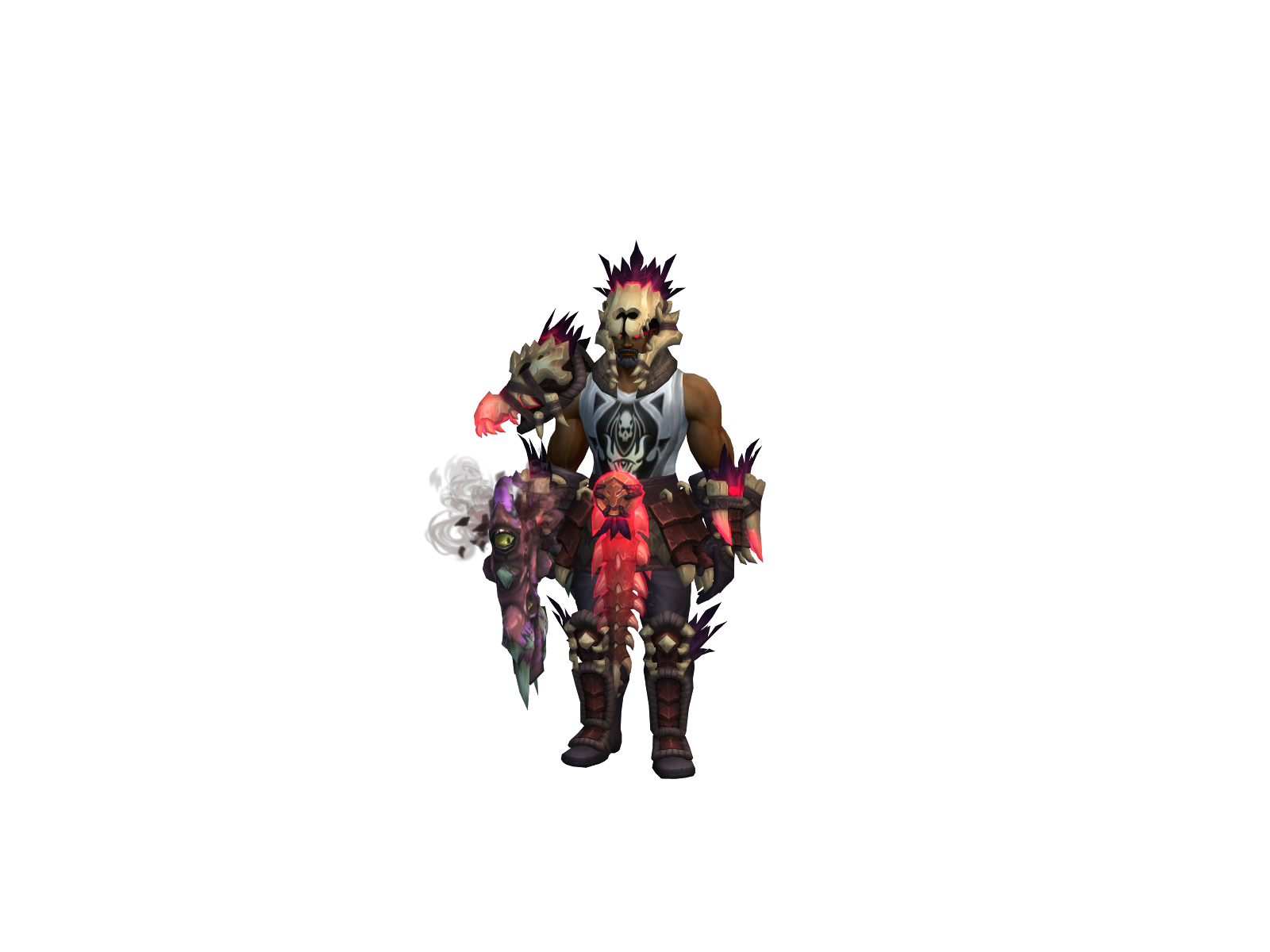 Bombebrian 3D character render