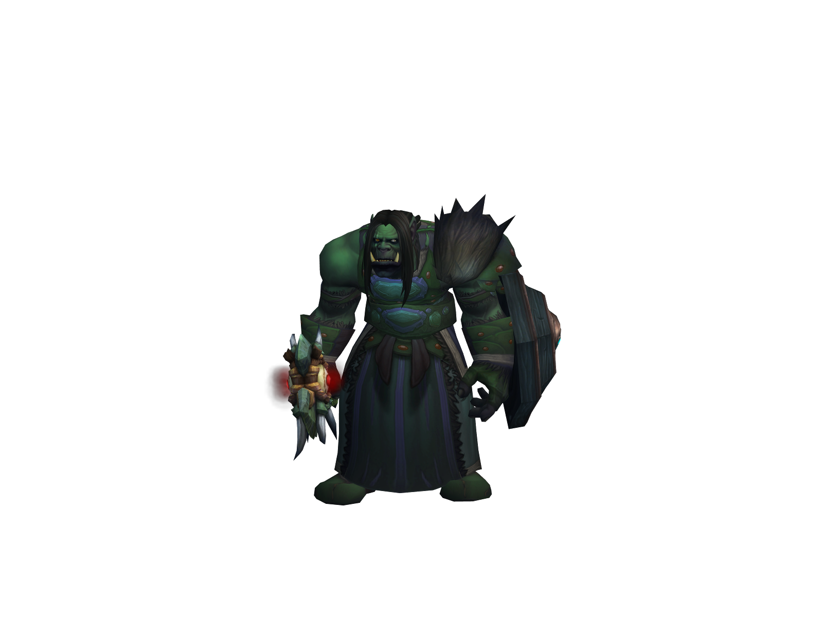 Grazg 3D character render