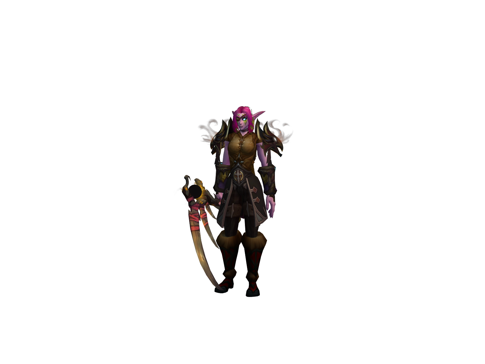 Whoaskedyou 3D character render