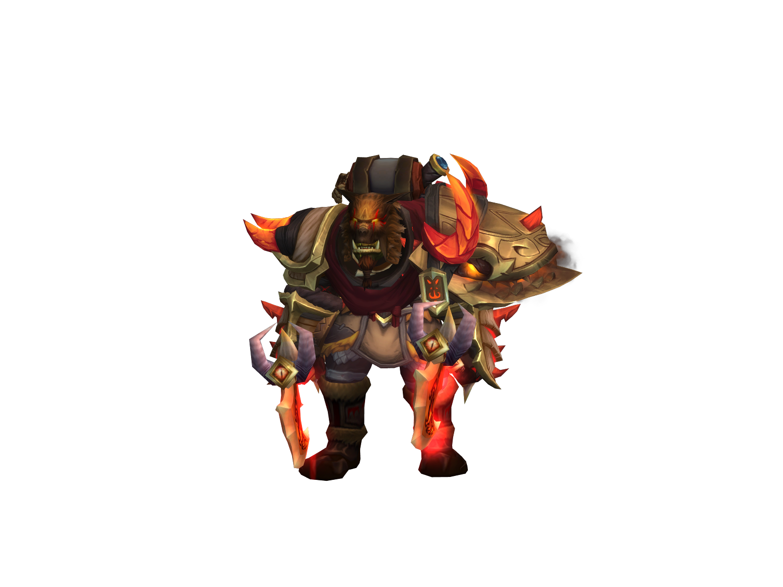 Kwareh 3D character render