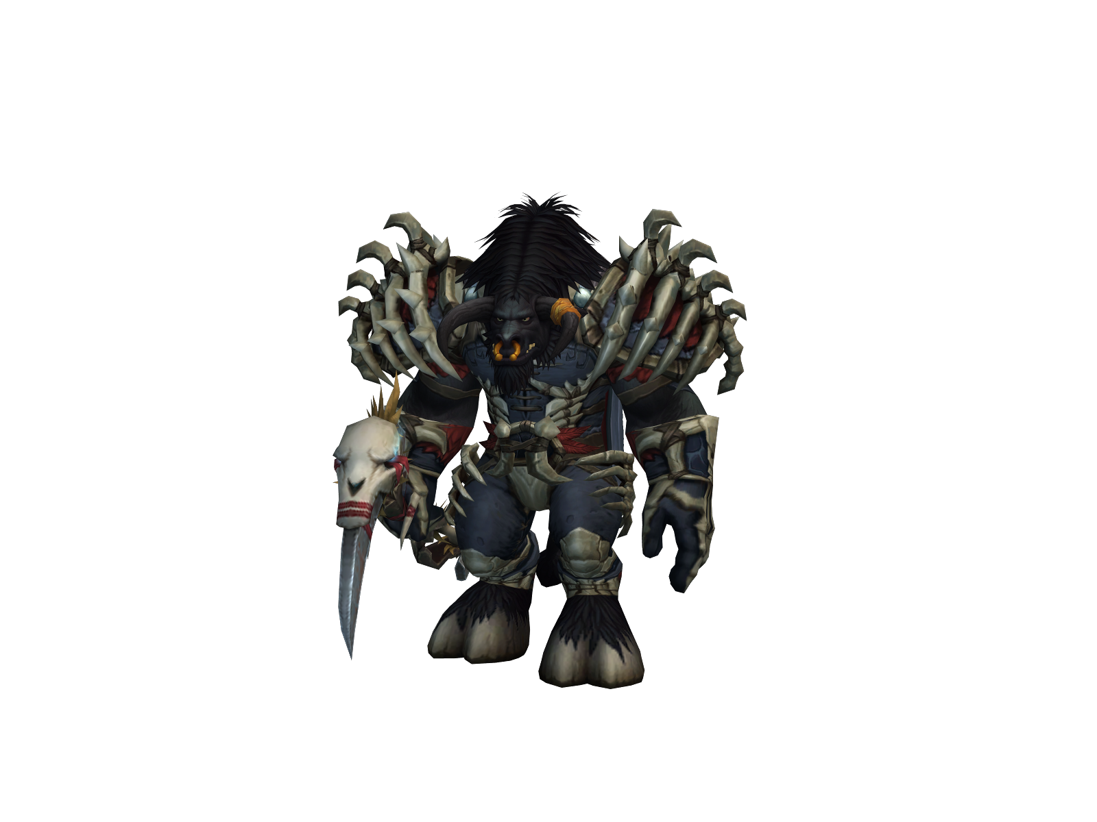Porfira 3D character render