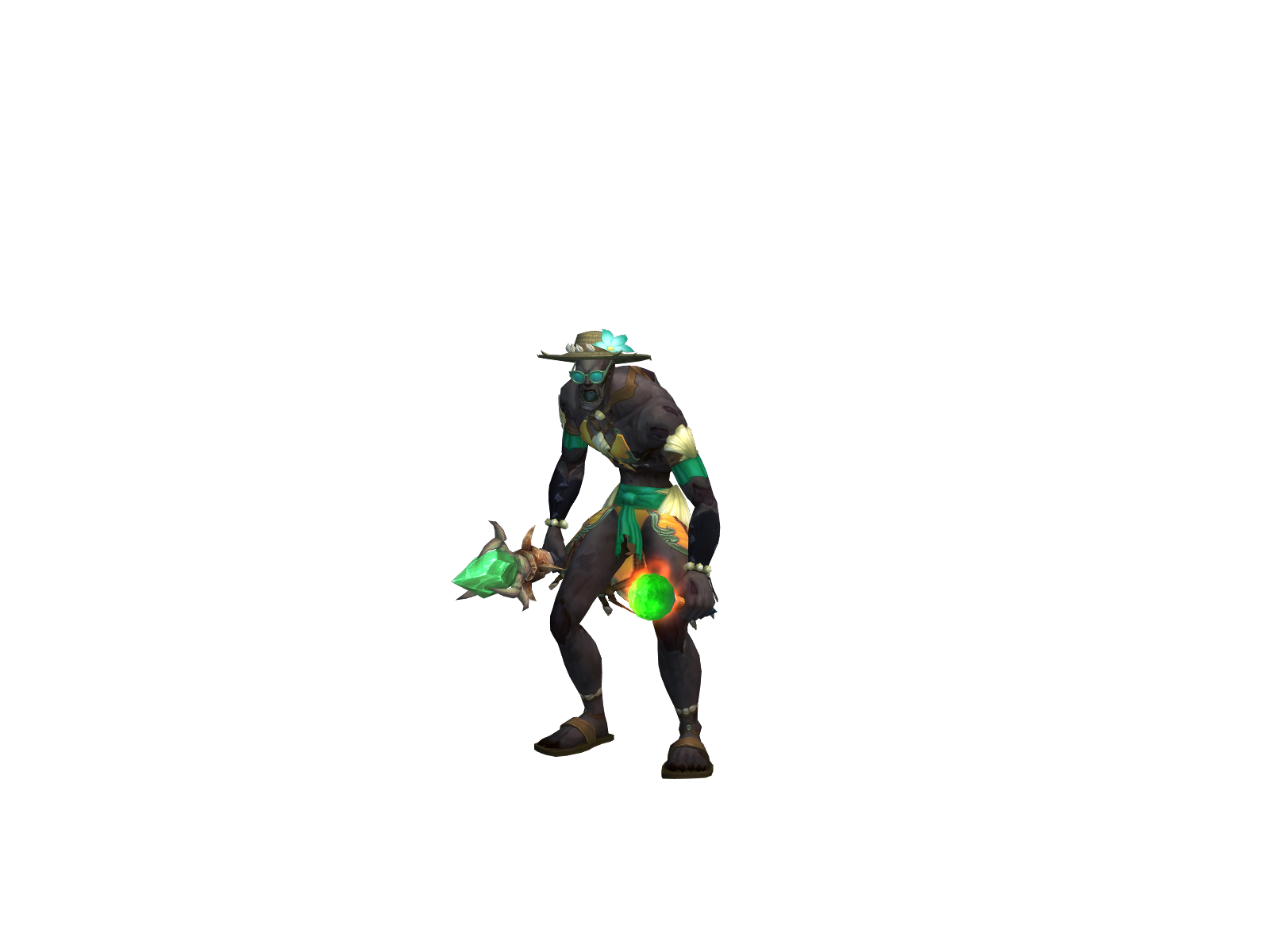 Healqken 3D character render