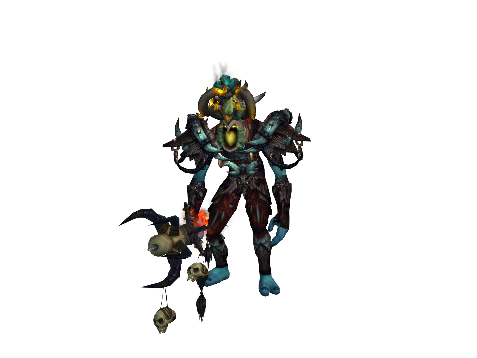 Kalitos 3D character render