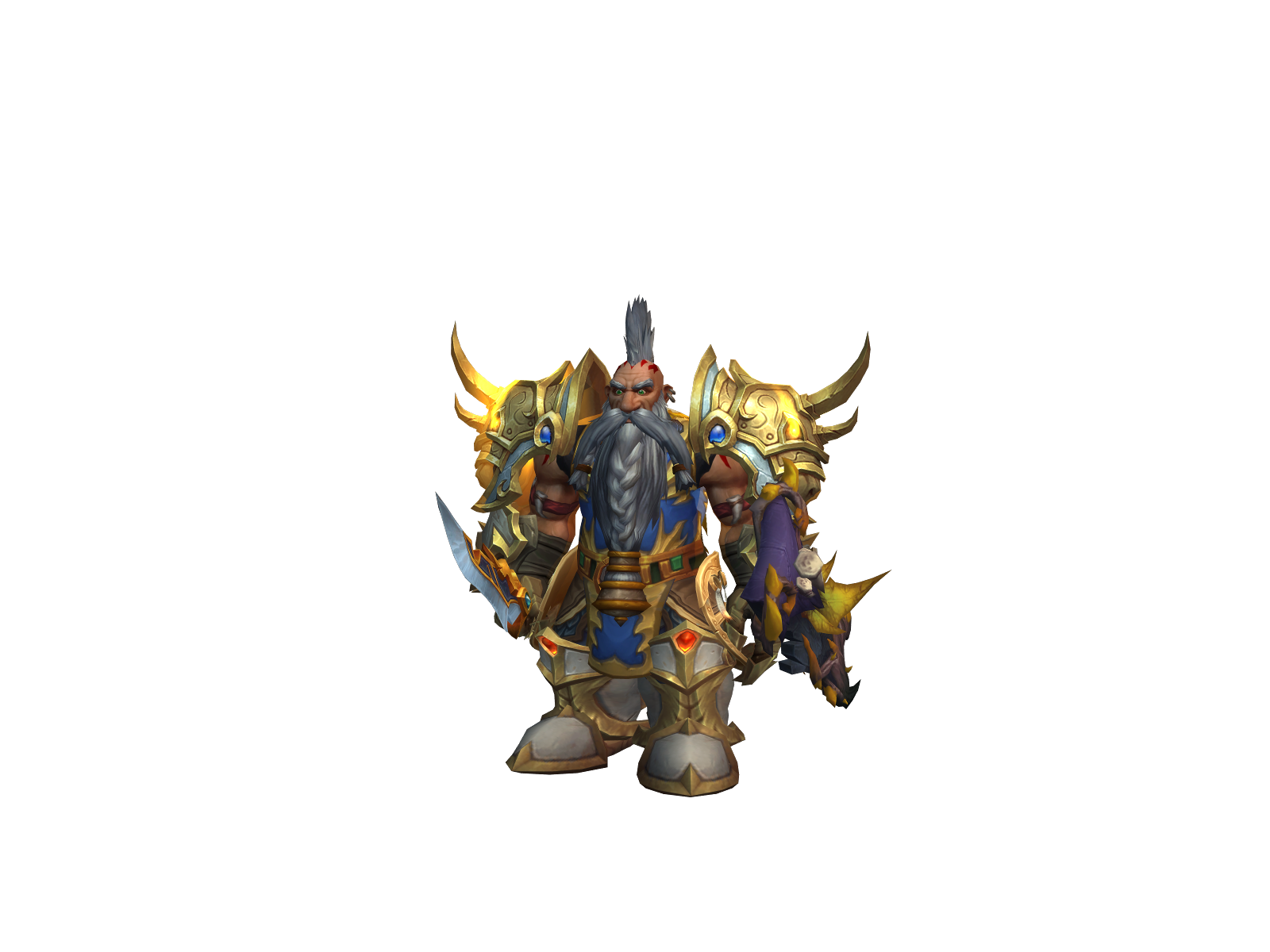Thegoat 3D character render