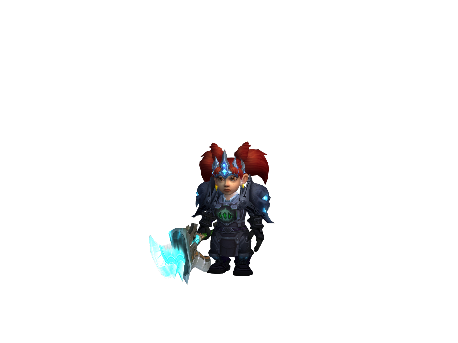 Nezro 3D character render