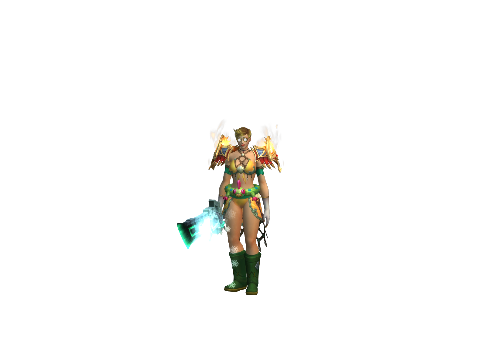 akusoa 3D character render