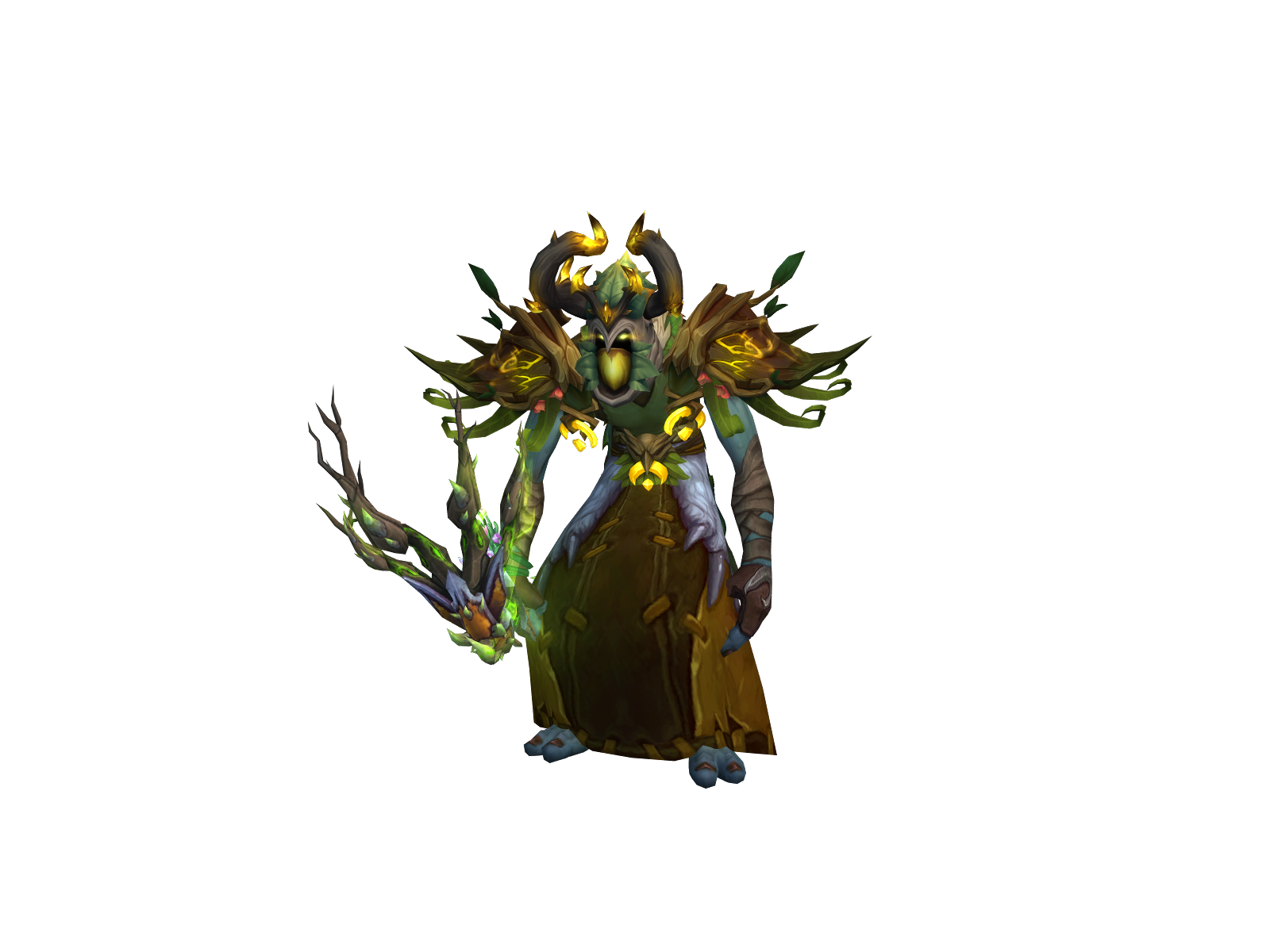 Duduv 3D character render