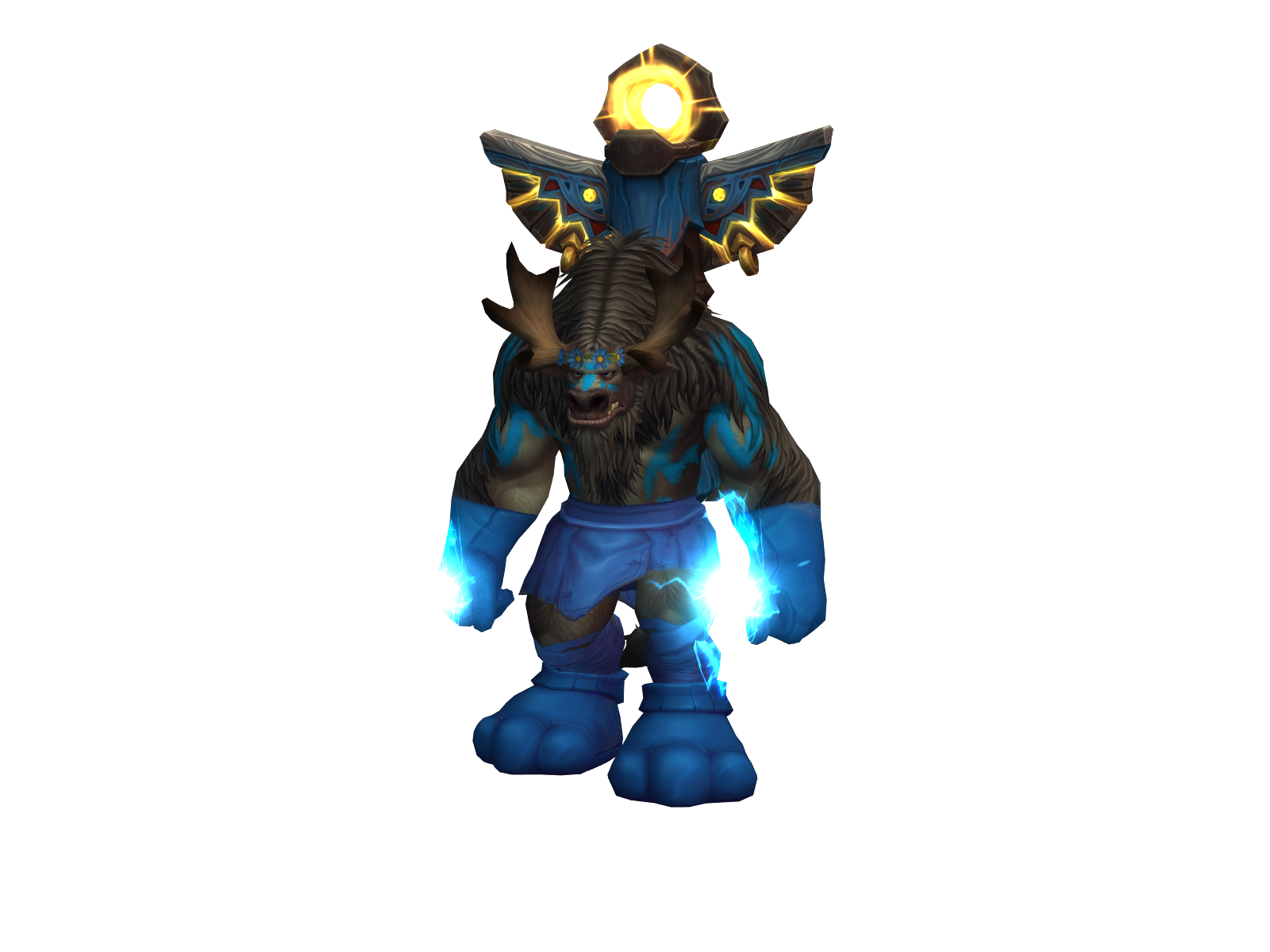 Bigpapilaus 3D character render